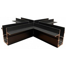 Соединитель x-образный для треков встраиваемых hesby lighting eldeko 0160